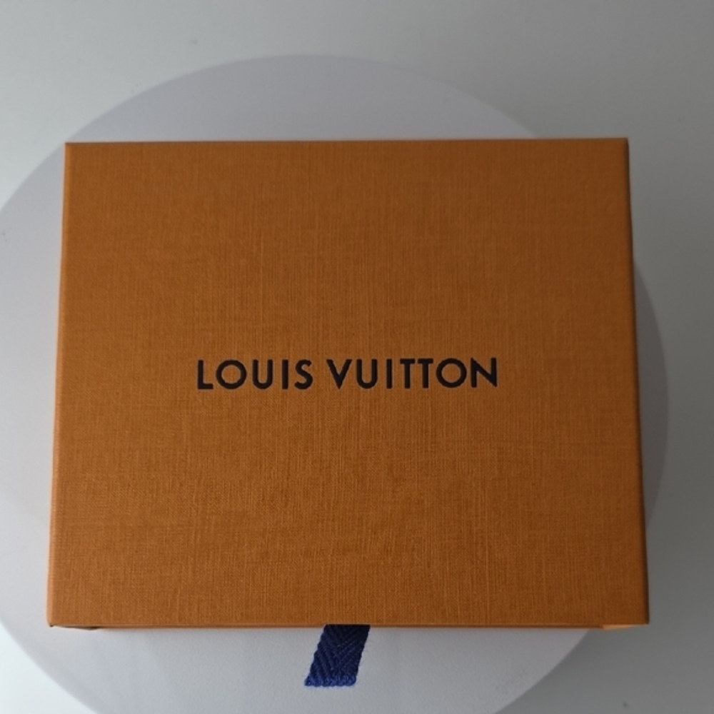 Louis‎ Vuitton Signature Orange Box Wallet Key Card Holder